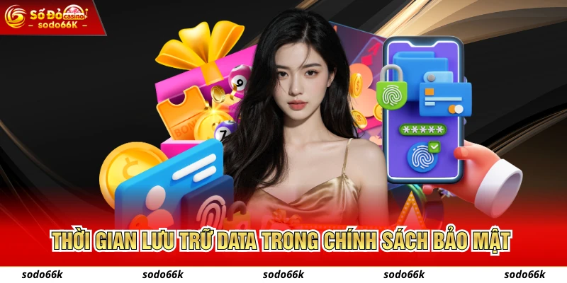 Thời gian lưu trữ data trong chính sách bảo mật